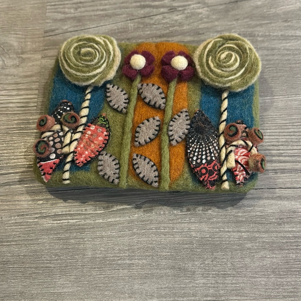 garden cosmetic bag